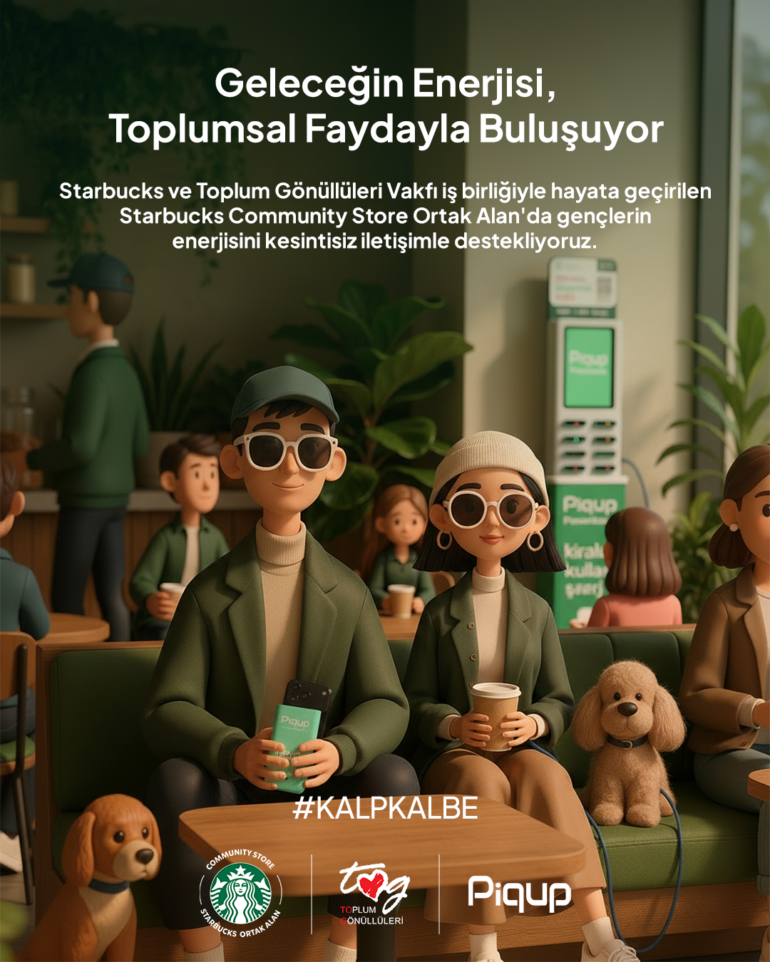 Gençlerin Enerjisi Hiç Bitmesin: Piqup, Türkiye'nin İlk Community Store Projesinde!